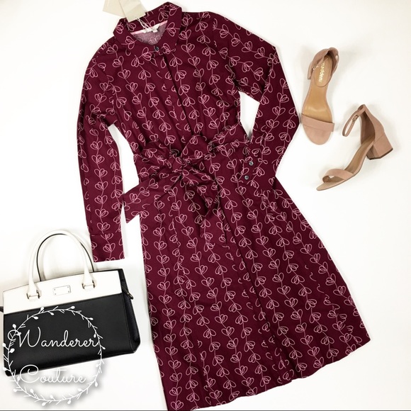 boden roseland shirt dress